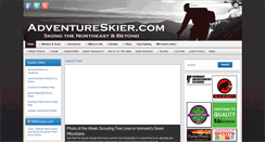Desktop Screenshot of adventureskier.com