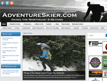 Tablet Screenshot of adventureskier.com